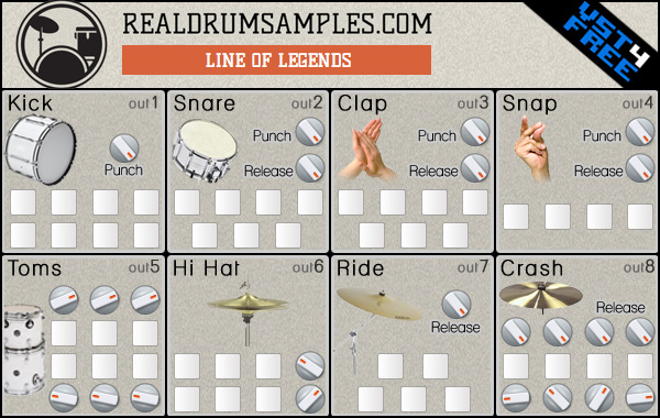 free vst drum kits